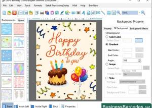 software - Printable Birthday Card Tool 5.7.9.1 screenshot