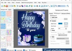 software - Printable Birthday Card 8.5.1.2 screenshot