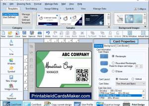 software - Printable Business Cards Maker 5.7.8.6 screenshot