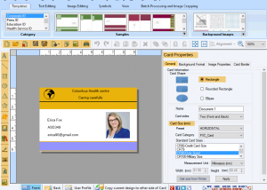 software - Printable ID Card Maker 8.5.3.2 screenshot