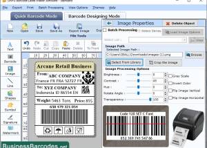 software - Printing Databar Code 128 14.8 screenshot