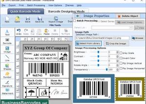 Printing Databar UPCE Barcode screenshot