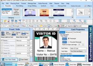 Printing Gate Pass Id Cards for PC screenshot