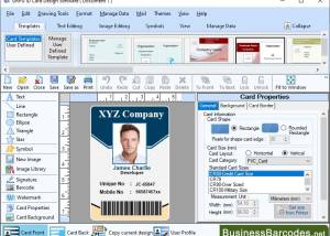 software - Printing ID Card Software 8.9.5.4 screenshot