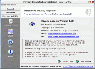software - Privacy Inspector 2.00 screenshot