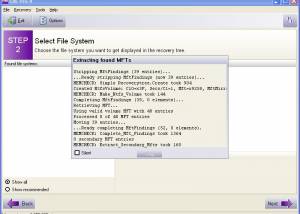 software - Pro-V PST Recovery (NTFS) 3.3 screenshot