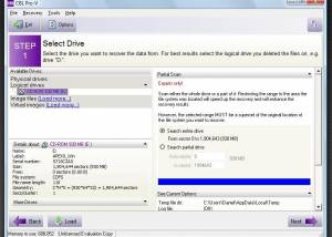 Pro-V Vista File Recovery screenshot
