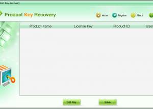 Product Key Recovery screenshot