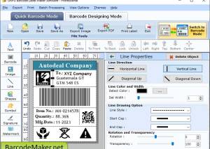 software - Professional Barcode Creating Software 9.4 screenshot