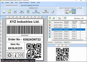 Professional Business Barcodes screenshot