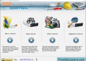 software - Professional Data Recovery Software 7.0.1.6 screenshot