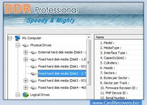 software - Professional Data Recovery 7.0.1.6 screenshot