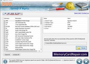 Professional Data Repair Software screenshot