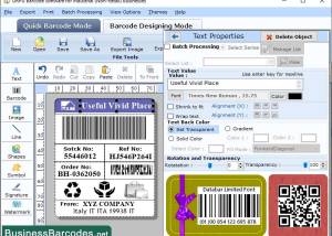 software - Professional Databar Limited Barcode 14.9 screenshot