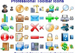 software - Professional Toolbar Icon Set 2013.2 screenshot