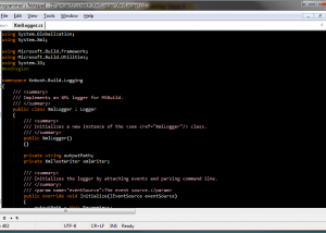 Full Programmer's Notepad screenshot