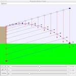 software - Projectile Motion (Galileo and Newton)  screenshot