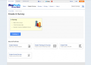 software - ProProfs Survey Maker 9.2 screenshot