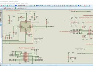 Proteus PCB Design screenshot