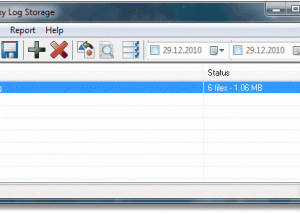 software - Proxy Log Storage Standard Edition 5.4 B0405 screenshot