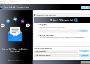 software - PST Migration Tool 23.4 screenshot