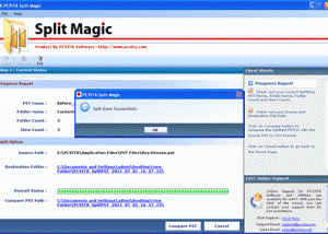 software - PST Split Infinitive 2.2 screenshot