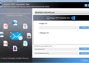 software - PST to EML Converter 21.1 screenshot