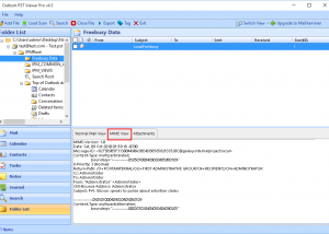 PST Viewer Pro Free Download screenshot