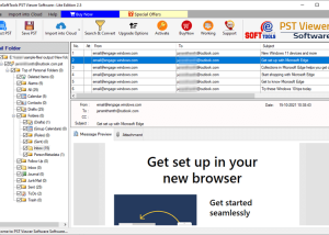 software - PST Viewer Software 2.5 screenshot