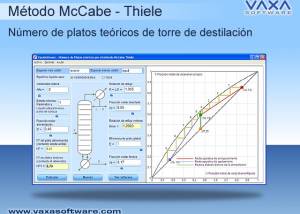 software - PTTD - Numero platos columna destilacion 1.8.0 screenshot