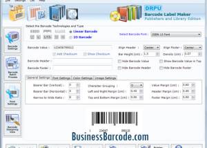 software - Publisher Barcode Label Maker Software 7.3.0.1 screenshot