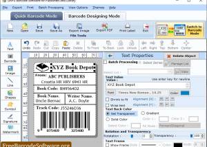 software - Publisher Barcode Labeling Software 7.4.1.3 screenshot