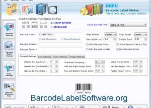 software - Publishers Barcode Labels Software 8.3.0.1 screenshot