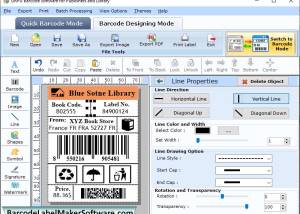 Publishing Label Barcode Creator screenshot