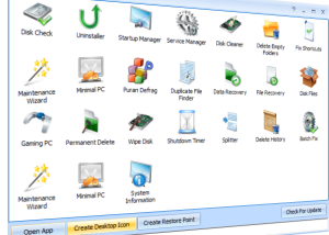 software - Puran Utilities 3.12 screenshot