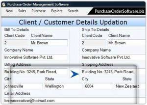 software - Purchase Order Software 6.0.1.5 screenshot