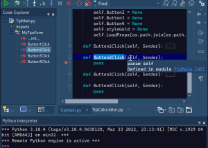 software - PyScripter Portable 4.3.4 screenshot