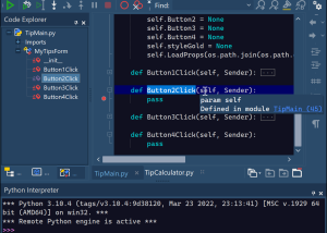 software - PyScripter x64 4.3.4 screenshot