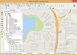 software - QGIS 3.36.1 screenshot