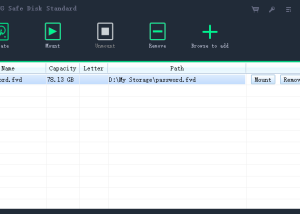 software - QILING Safe Disk Standard 2.2 screenshot