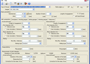 QMSys Threads & Gauges screenshot