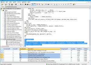 software - Query Tool (using ODBC) 7.0 x64 Edition 7.0.4.67 screenshot