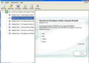 software - Question Writer 3 Basic 3.0 screenshot