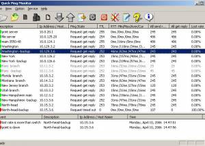 software - Quick Ping Monitor IPV6 4.0.0 screenshot