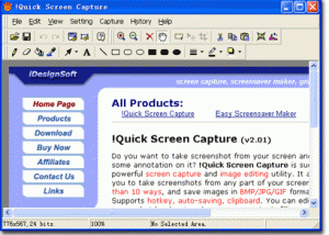 software - Quick Screen Capture 2.2.89 screenshot