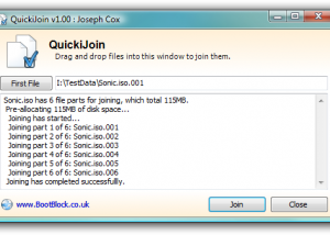 software - QuickiJoin 1.00 screenshot