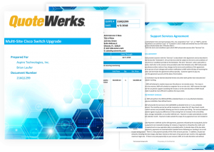 software - QuoteWerks Professional Edition 5.5 screenshot