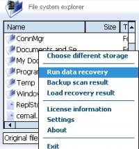 software - Raise Data Recovery for Mobile 4.0 screenshot