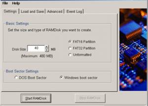 RAMDisk screenshot