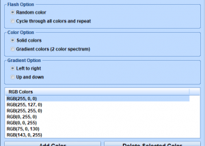 Random Color Flasher Software screenshot